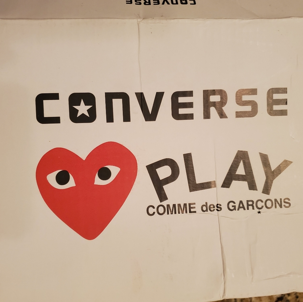 Authenic from Nordstrom Comme des Garcons Converse